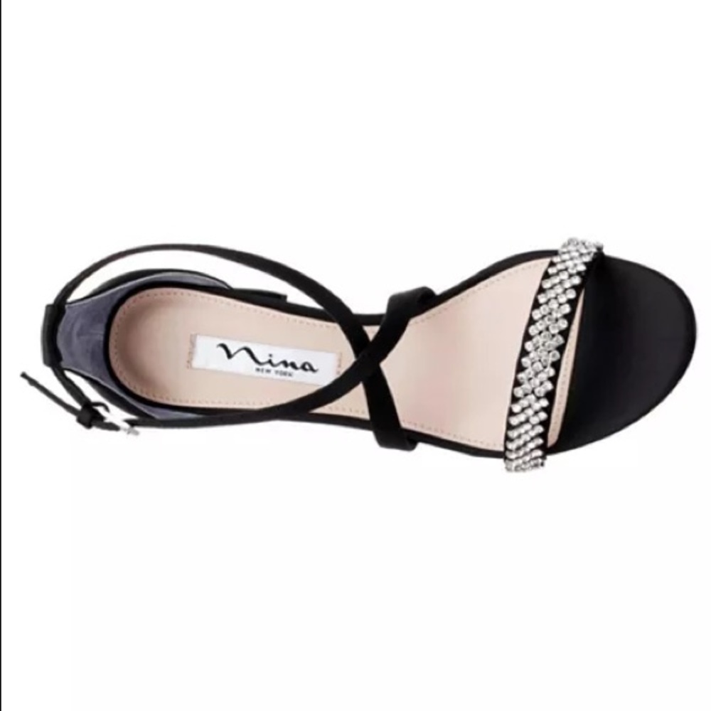 Nina Nora Block Heel Dress Sandals - Picture 3 of 5